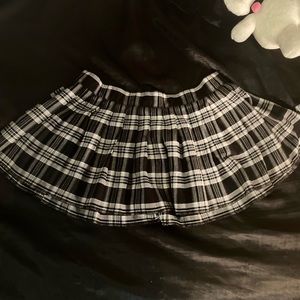 Plaid Tripp Nyc Mini Skirt